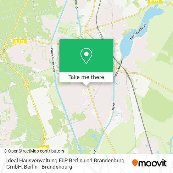 Ideal Hausverwaltung FüR Berlin und Brandenburg GmbH map