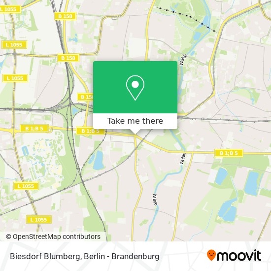 Карта Biesdorf Blumberg