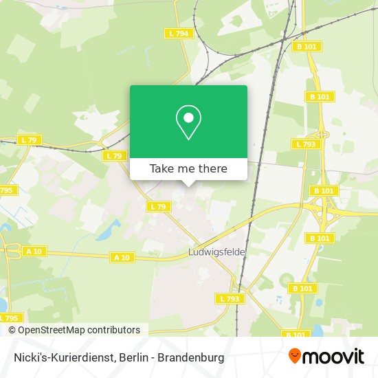 Nicki's-Kurierdienst map