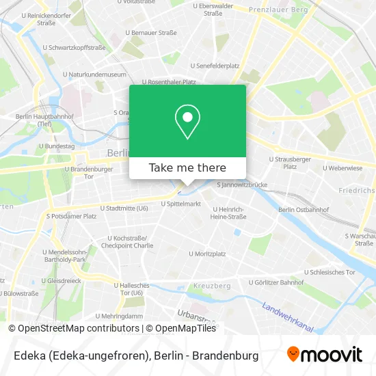 Карта Edeka (Edeka-ungefroren)