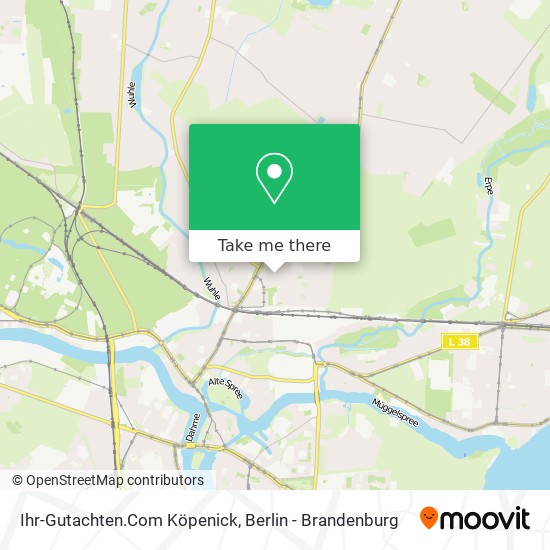Карта Ihr-Gutachten.Com Köpenick