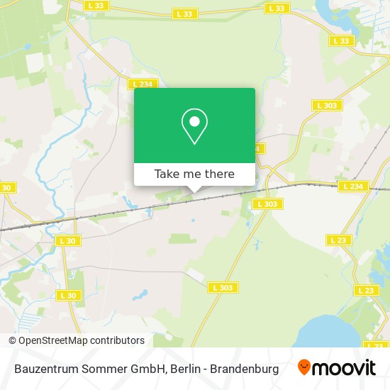 Bauzentrum Sommer GmbH map