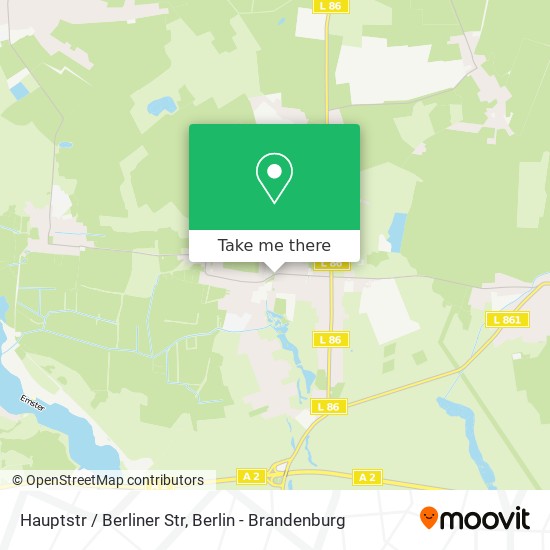 Hauptstr / Berliner Str map