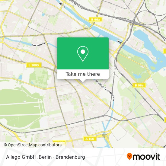 Allego GmbH map