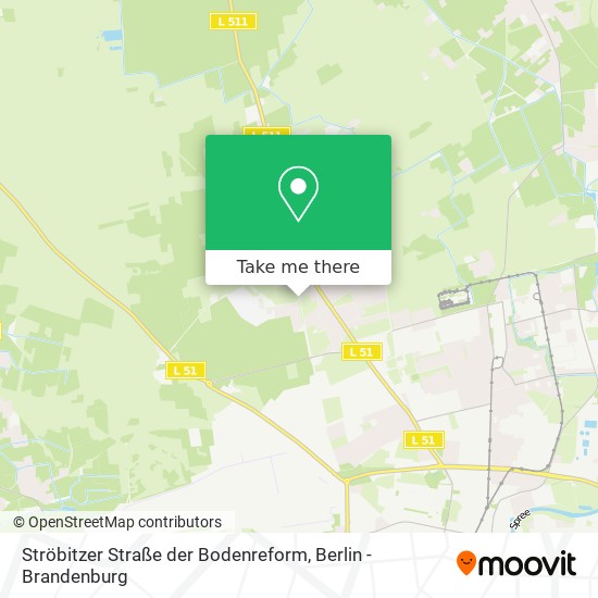 Ströbitzer Straße der Bodenreform map