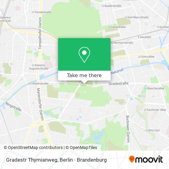 Gradestr Thymianweg map