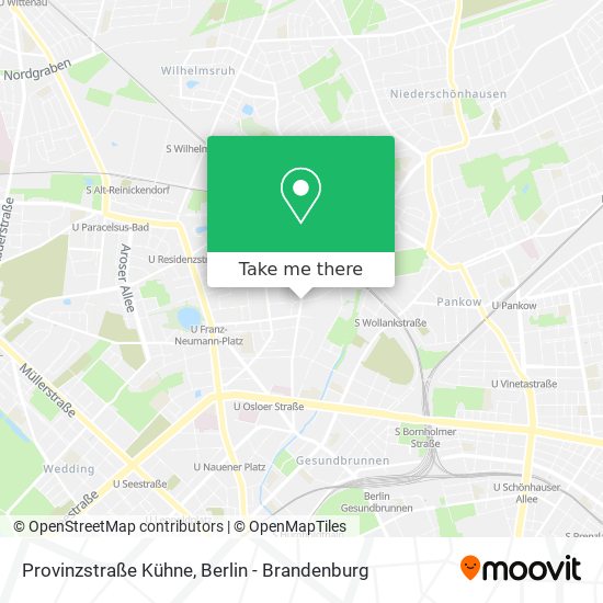 Provinzstraße Kühne map