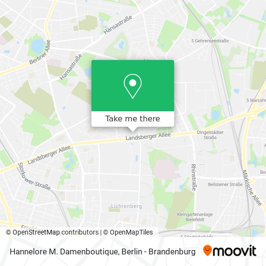 Hannelore M. Damenboutique map