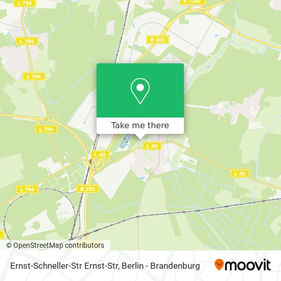 Ernst-Schneller-Str Ernst-Str map