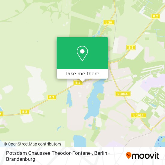 Карта Potsdam Chaussee Theodor-Fontane-