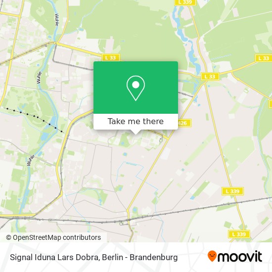 Signal Iduna Lars Dobra map