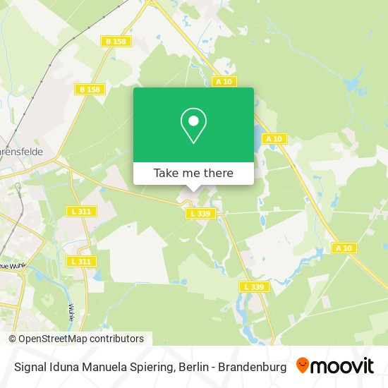 Signal Iduna Manuela Spiering map