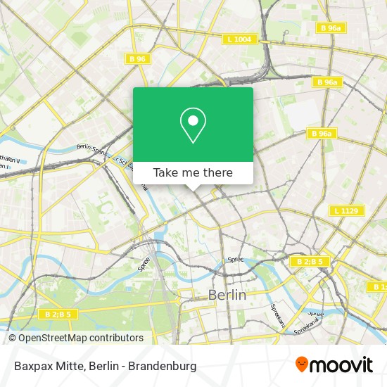 Baxpax Mitte map
