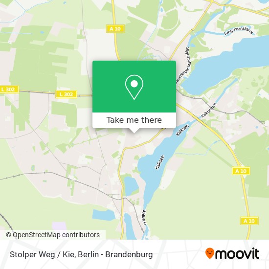 Карта Stolper Weg / Kie