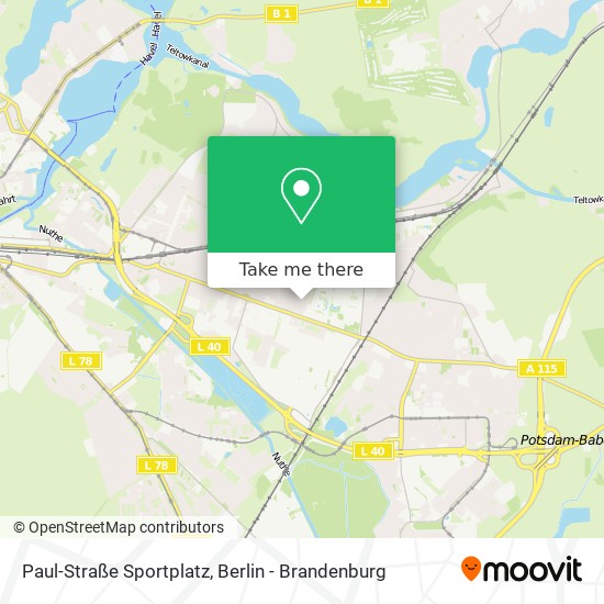 Paul-Straße Sportplatz map