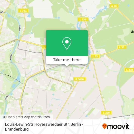 Louis-Lewin-Str Hoyerswerdaer Str map