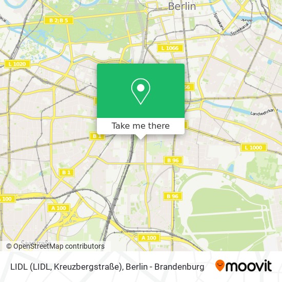 LIDL (LIDL, Kreuzbergstraße) map