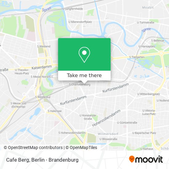 Карта Cafe Berg
