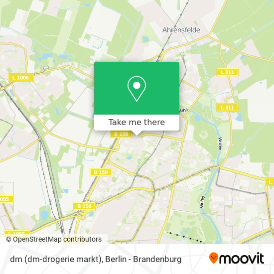 dm (dm-drogerie markt) map