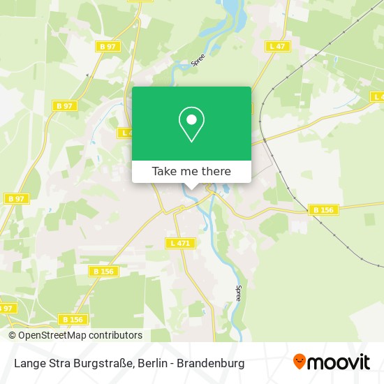 Lange Stra Burgstraße map