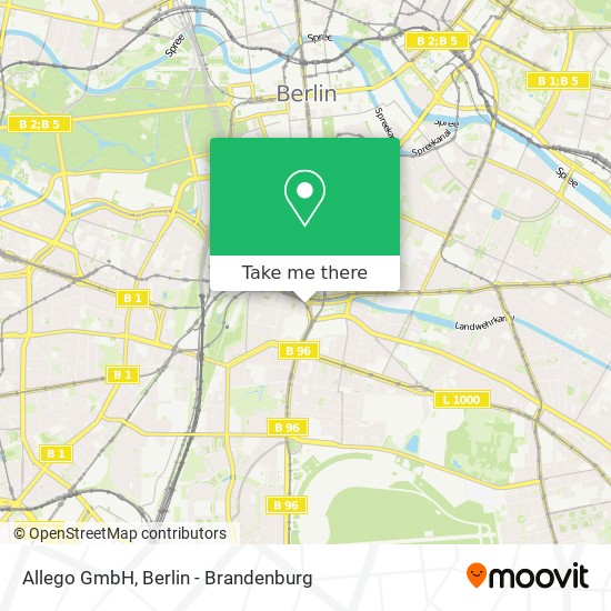 Allego GmbH map