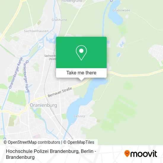 Карта Hochschule Polizei Brandenburg