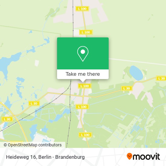 Heideweg 16 map