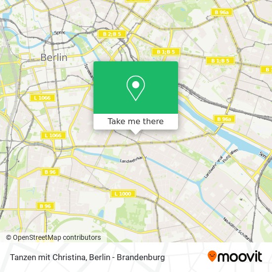 Tanzen mit Christina map