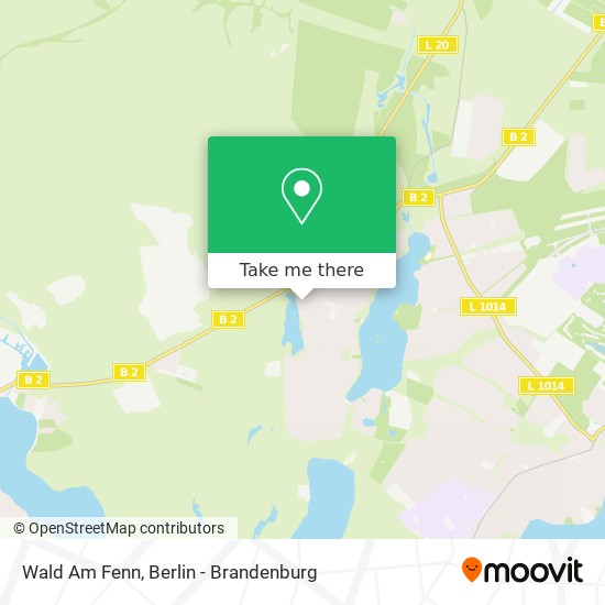 Wald Am Fenn map