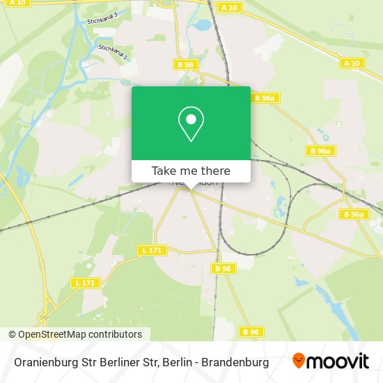 Карта Oranienburg Str Berliner Str