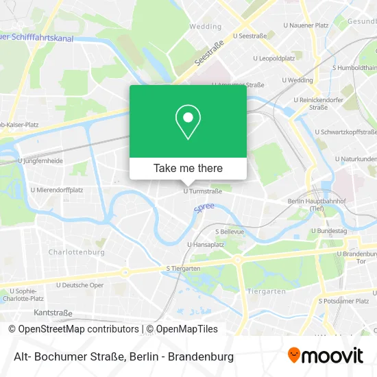 Карта Alt- Bochumer Straße