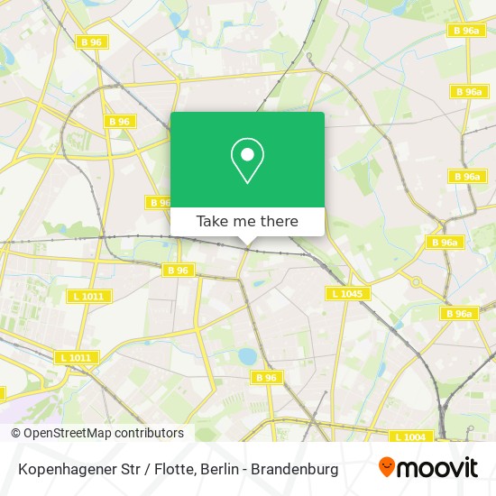 Kopenhagener Str / Flotte map