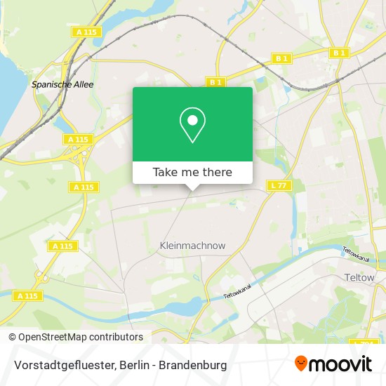 Карта Vorstadtgefluester