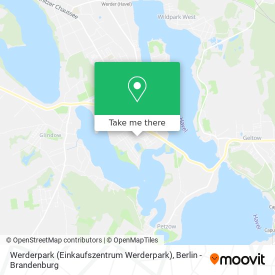 Карта Werderpark (Einkaufszentrum Werderpark)
