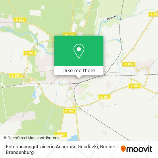 Entspannungstrainerin Annerose Genditzki map