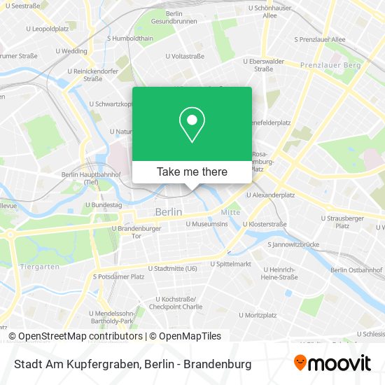 Stadt Am Kupfergraben map