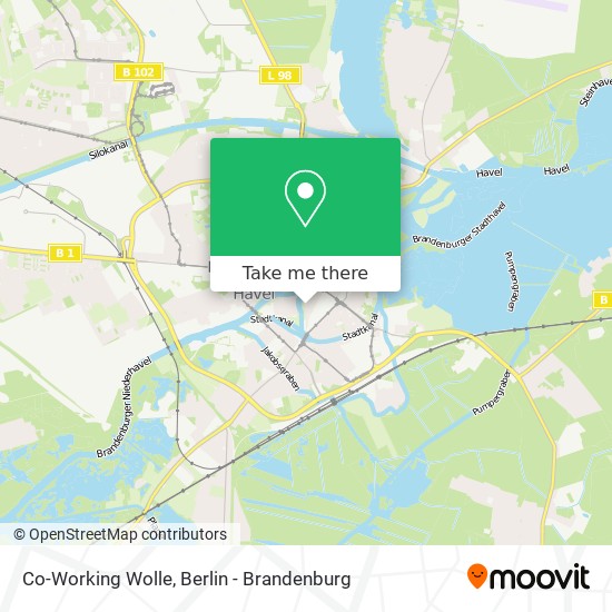 Co-Working Wolle map