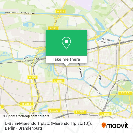 U-Bahn-Mierendorffplatz (Mierendorffplatz (U)) map