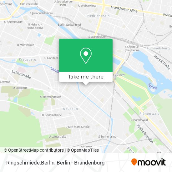 Карта Ringschmiede.Berlin