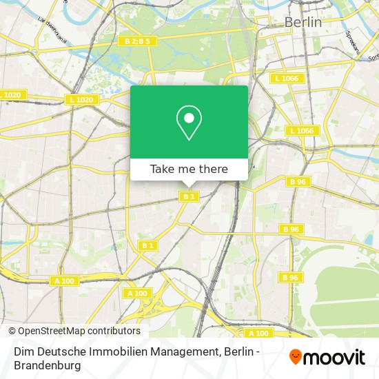 Dim Deutsche Immobilien Management map