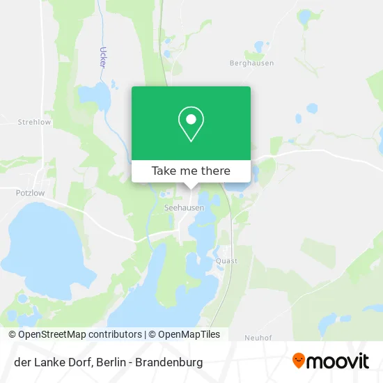 Карта der Lanke Dorf