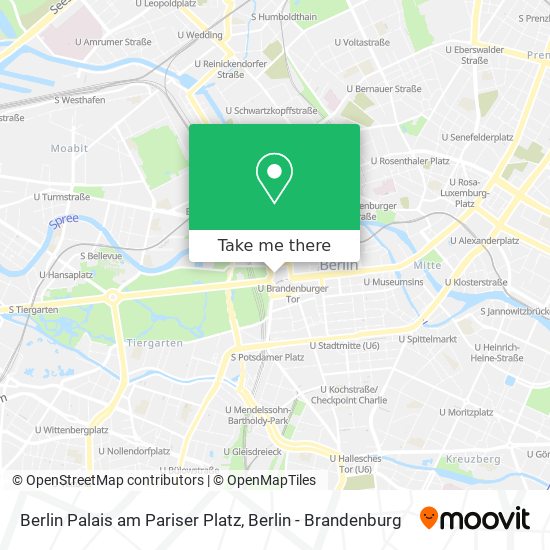 Berlin Palais am Pariser Platz map