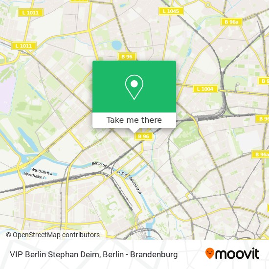 VIP Berlin Stephan Deim map