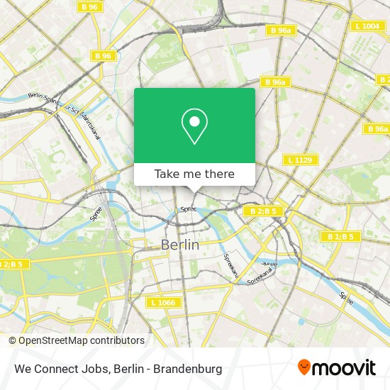 We Connect Jobs map