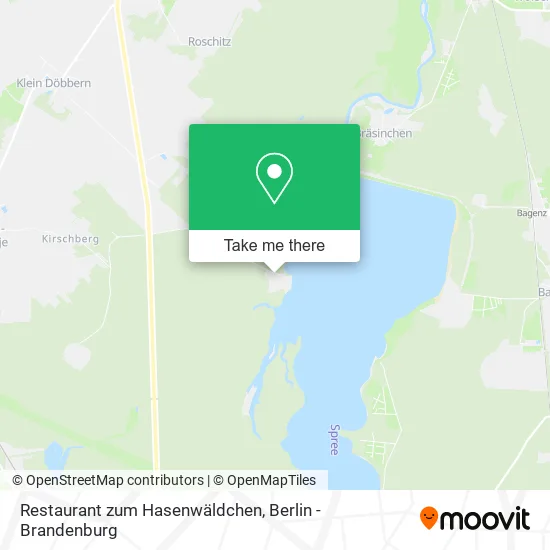 Карта Restaurant zum Hasenwäldchen
