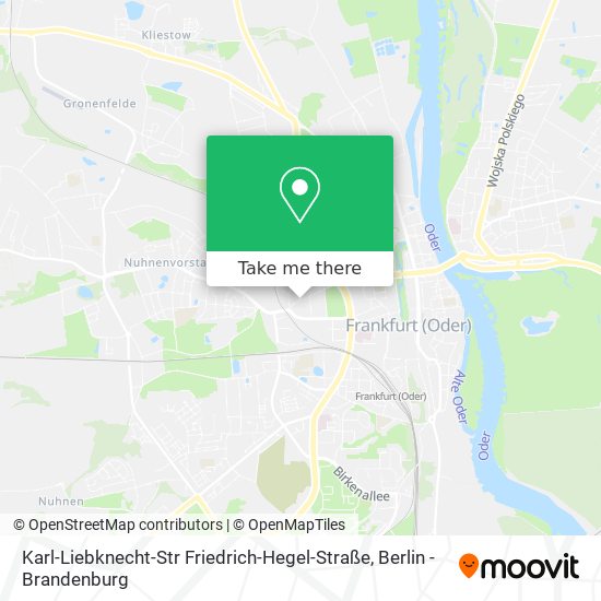 Карта Karl-Liebknecht-Str Friedrich-Hegel-Straße