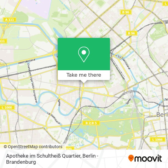 Карта Apotheke im Schultheiß Quartier