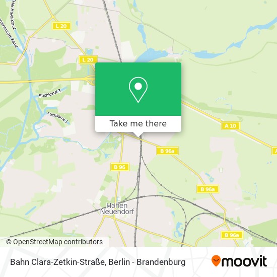 Bahn Clara-Zetkin-Straße map