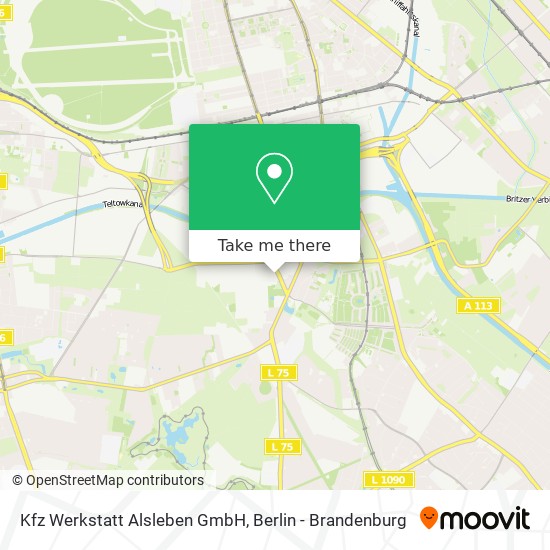 Карта Kfz Werkstatt Alsleben GmbH