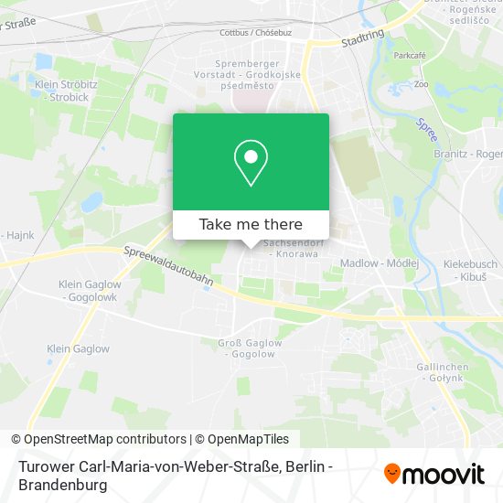 Turower Carl-Maria-von-Weber-Straße map